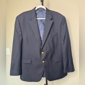 Men’s Ralph by Ralph Lauren Navy Men's Blazer Size 46S Preppy Academia